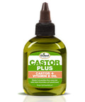 Difeel Premium Castor Plus Vitamin E - Pro-Growth + Anti-Frizz Premium Hair Oil 2.5 oz.