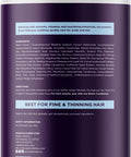 Biotin Hair Serum & Shampoo - Maple Holistics Hair Regrowth Bundle With Boost Hair Thickening Serum Featuring Rosemary Peppermint & Black Castor Oil Plus Sulfate Biotin Shampoo For Hair Growth