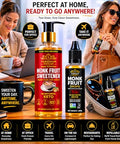 SubSugar Pure Monk Fruit Sweetener Home & Travel Bundle ÃƒÂ¢Ã¢â€šÂ¬Ã¢â‚¬Å“ 250ml Liquid Monk Fruit Drops + 30ml Travel Size ÃƒÂ¢Ã¢â€šÂ¬Ã¢â‚¬Å“ No Erythritol, Zero Sugar, Keto Friendly