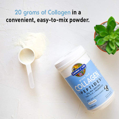 Garden of Life Collagen Beets Bundle: Multi-Sourced Collagen Hyaluronic Acid Unflavored 12 Servings + Organic Beets Detox Cranberry Pomegranate 30 Servings + Collagen Peptides Powder 14 Servings