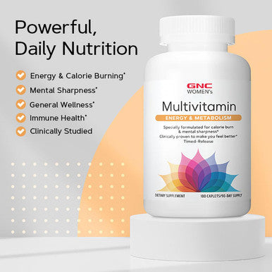 Gnc Women'S Multivitamin Energy & Metabolism