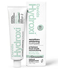 Davids Hydroxi Fluoride Free Nano Hydroxyapatite Toothpaste for Remineralizing Enamel & Sensitive Relief Whitening Antiplaque SLS Free Natural Peppermint 4 oz Made in USA