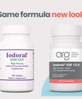 Optimox Iodoral 12.5 mg Supplement - Iodine Supplement, Thyroid Support for Women and Men, Lugol Solution Pills, Potassium Iodide Tablets, Daily Mineral Complex - 180 Count