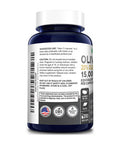 NusaPure Olive Leaf Extract (Non-GMO) 15000 mg - 20% Oleuropein - Vegetarian - Super Strength - No Oil