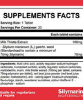 ICON Nutrition Milk Thistle Effervescent Tablets NOT Capsules - Summer Fruit Flavour Sugar Free Vegan - 20 Tablets