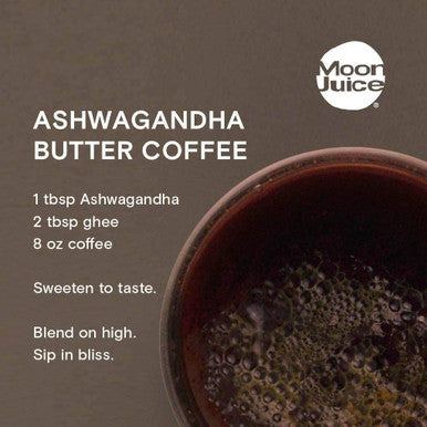 Ashwagandha by Moon Juice - Organic Ashwagandha Root Powder Extract Supplement (15:1 Extract) - Natural Stress Relief, Focus Support & Mood Support - Vegan, Non-GMO, Gluten-Free (72 Servings)