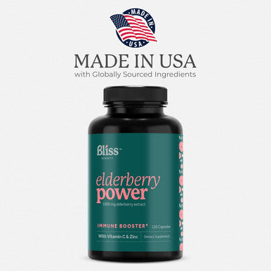 Elderberry With Zinc And Vitamin C For Adults - Sambucus Elderberry Capsules - 1000 Mg Extract, Immune Support Supplement For Women And Men, With Antioxidant Fruit Blend, 120 Vegcaps, 60 Day Supply