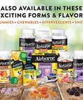 Airborne Kids 500Mg Vitamin C Chewable Tablets With Zinc Immune Support Supplement With Powerful Anitoxidant Vitamins A C & E 32 Chewable Tablets Very Berry