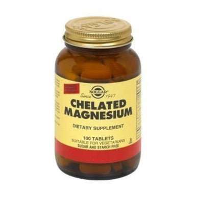 Solgar - Chelated Magnesium 100 Tablets