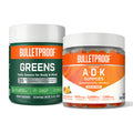 Bulletproof Greens, 8.4 Ounces And Vitamins A+D+K Gummies, 60 Count