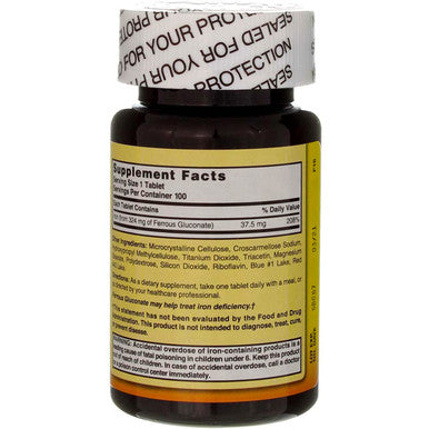 Nature's Blend Ferrous Gluconate Tablets, 100 Count