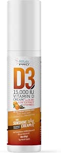 Biolabs Pro All Natural Vitamin D3 15000Iu Vitamin D Cream Maximum Strength Fight Vitamin D Deficiency Naturally With Vitamin K2 and Olive Leaf Extract Safe and Effective (15000Iu 3.0Oz)