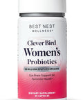 Best Nest Wellness Probiotics for Women - Once Daily Women Probiotic 50 Billion CFU 13 Strains Probiotic Nutritional Supplements Patented Delayed Released Womens Probiotic for Digestive Health 30Ct