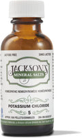 Jackson's #5 Kali mur 6X - Vegan, Lactose-free Schuessler Cell Salt - Made in Canada (500 pellets)