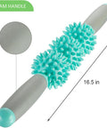 Coolife Fascia Muscle Roller - Cellulite Massager - Fascia Roller For Cellulite And Sore Muscles - Neck, Leg, Back, Body Roller Deep Tissue Massage Stick Tools - 3 Balls Size Version.