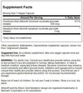 Swanson Albion Chelated Vanadium and Chromium 60 Veg Capsules