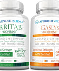 Approved Science Irritab and Gasylys One Month Supply Digestive Support Supplements