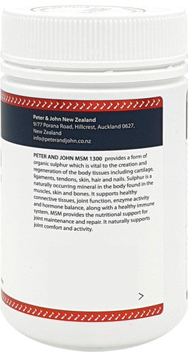 Healthfarm Msm Dietary Supplement 1300Mg 120Capusule Supports Joint Comfort/Healthy Immune System (1 Bottle)