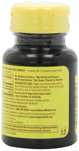 Nature Made Vitamin B Mg Tablets 100 Multi