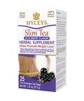 Hyleys Colon Cleanse BlackBerry (1 Pack) and Slim Tea Acai Berry Flavor - Weight Loss Herbal Supplement Cleanse and Detox - 25 Tea Bags (1 Pack)
