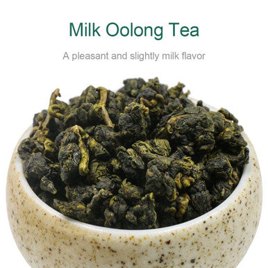 Fullchea - Milk Oolong Tea - Oolong Tea Loose Leaf - Taiwan High Mountain Tea Jin Xuan Milk Oolong - Naturally Milky and Silky Aroma - Health Tea - 8oz / 226g