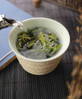 Fullchea - Longjing Tea - Dragonwell Tea - Chinese Green Tea Loose Leaf - Toasty Bean Aromatic - Lung Ching Dragon Well (8.8oz / 250g)
