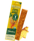 SOLELY - Organic Pineapple Fruit Jerky - 1 Individually Wrapped Strip - Fruit Leather Made from Dried Fruit - Healthy Snacks for Adults & Kids - Non GMO, Vegan Snacks - 0.8oz (23g)