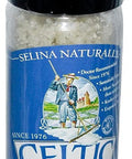 Celtic Sea Salt Selina Naturally Light Grey Course with Built in Grinder - 3 oz
