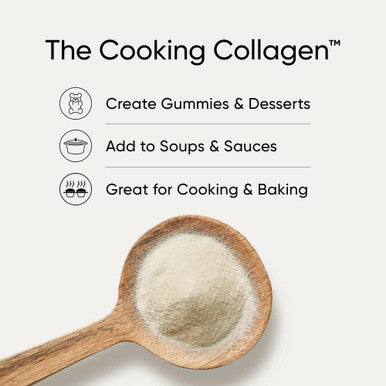 Sports Research Gelatin Collagen Cooking Powder - Sourced From Pasture Raised Cows Great For Cooking And Baking - Certified Keto Friendly And Non-Gmo