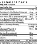 Patient One B-Complex With Quatrefolic I Broad Spectrum B Vitamins (60 Capsules)
