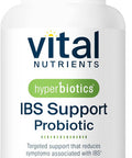 Hyperbiotics IBS Support Probiotic | Reduce Symptoms of IBS | Prolonged Relief from Bloating Gas Irregularity & Abdominal Discomfort | Shelf-Stable | Vegan | 30 Capsules