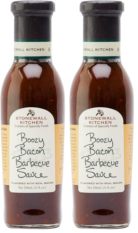 Stonewall Kitchen Boozy Bacon Barbecue Sauce, 11 Ounces