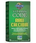 Garden of Life Raw Calcium Supplement - Vitamin Code Whole Food Calcium Vitamin for Bone Health, Vegetarian, 60 Capsules
