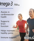 Healthaid | Omega 3 750Mg (Epa 425Mg Dha 325Mg) - 60 Capsules | 4 X 60 Capsule