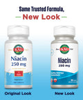 Kal 250 Mg Niacin Tablets, 100 Count