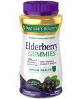 Nature s Bounty Elderberry Gummies Dietary 70 Gummies (Pack Of 3)