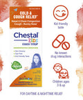 Boiron Chestal Children's Cold and Cough Syrup for Nasal and Chest Congestion, Runny Nose, and Sore Throat Relief - 6.7 Fl oz