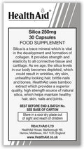 HealthAid Silica 250mg Capsules Pack of 30