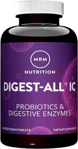 MRM Nutrition Digest-All AÃƒâ€šÃ‚Â® IC Probiotics & Digestive Enzymes | Improved Digestion and Absorption | Healthy Digestion | May Help with Bloating and Gas | Gluten- | 15 Servings