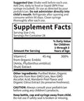 Garden of Life Baby Vitamin C Drops For Infants And Toddlers Organic Whole Food Liquid Vitamin C 45Mg Immune Support For Babies From Amla Fruit Citrus Flavor Vegan & Gluten Free 56 Ml (1.9 Fl Oz)