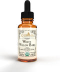 Khroma Herbal Products Organic White Willow Bark 30 Servings - 800 MG Per Serving - 2 FL OZ Liquid in a Glass Bottle - Salix Alba