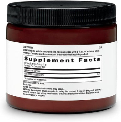Beyond Raw Creatine Hcl Powder For Men And Women Muscle Strength, Energy Production, Cognitive Support, Cellular Hydration Science-Backed, Lab Grade Formula 120 Servings