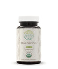 Blue Vervain Usda Organic 60 Capsules | Natural Herbal Supplement | Certified Organic Vegetarian Capsules And Organic Blue Vervai