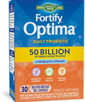 Nature'S Way Fortify Optima Daily Probiotic For Men And Women, Supports Digestive, Immune, And Colon Health*, 30 Vegan Capsules