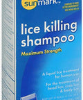 Sunmark Lice Killing Shampoo Maximum Strength 4 oz By Sunmark