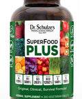 Dr. Schulzes SuperFood Plus Vitamin Mineral Herbal Concentrate Daily Nutrition Increased Energy GlutenFree NonGMO Vegan 390 Tabs Packaging May Vary