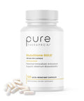 Pure TheraPro Rx S Acetyl Glutathione Gold 100mg Made in USA 4 Month Supply Acid Resistant Capsules Patented Acetylated Form of Glutathione Zero Fillers Pharmaceutical Grade Non GMO