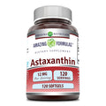 Amazing Formulas Astaxanthin 12Mg 120 Softgels Supplement | Non-Gmo | Gluten Free