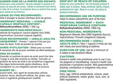 Organika Msm- Joint And Inflammation Support- 180Caps