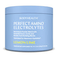 BodyHealth PerfectAmino Electrolyte Powder No Sugar Hydration Fasting Keto Zero Sugar Electrolytes Drink Mix with Trace Minerals - Lemon Lime - 60 Servings